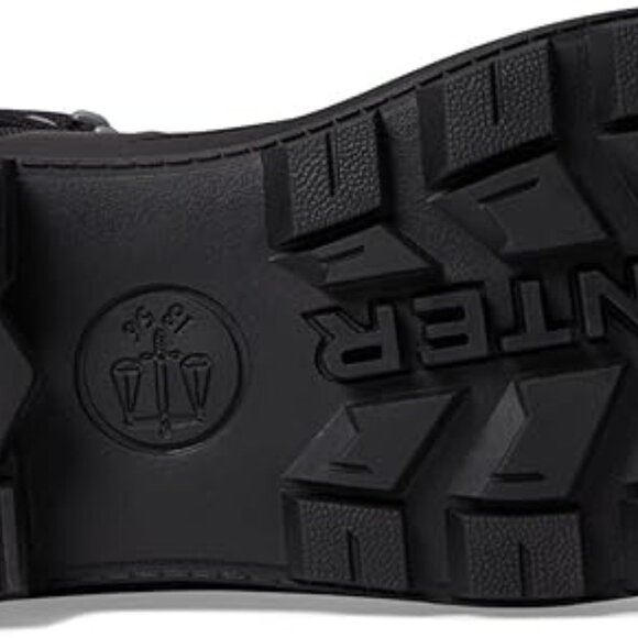 Hunter Rebel Explorer Boots for Women Offers Black Leather Upper size 8- NIB - Picture 4 of 6